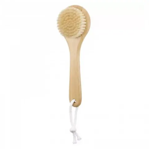 Szczotka do ciała Lussoni Bamboo Body Brush With Handle