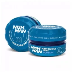 Wosk do stylizacji włosów Nishman Hair Wax 01 Gum Gum 150 ml