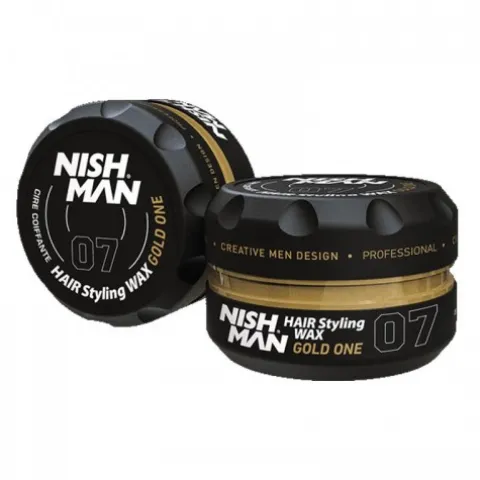 Wosk do stylizacji włosów Nishman Hair Wax 07 Gold One 150 ml