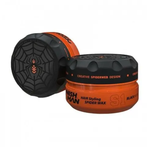 Wosk do stylizacji włosów Nishman Hair Styling Wax S1 Spider (BLACK WIDOW) 150 ml