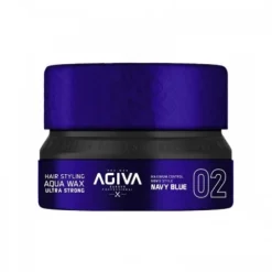 Wosk do włosów Agiva Hair Aqua wax ultra strong 02 navy blu 155ml
