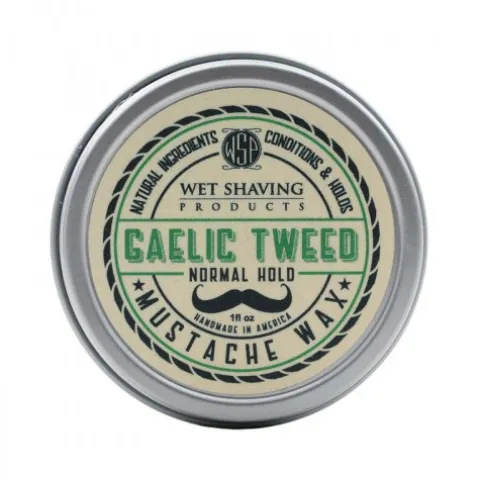 Wosk do wąsów WSP Mustache Wax Gaelic Tweed Normal Hold 30 ml