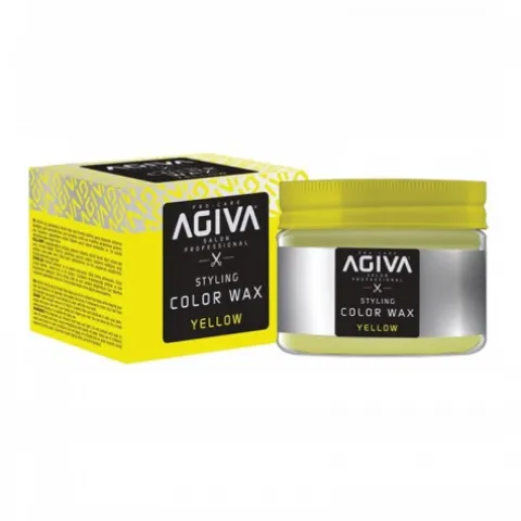 Wosk koloryzujący do włosów Agiva Hair Color Wax YELLOW 120ml