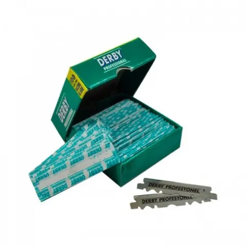 Żyletki Derby Professional Połówki 100 szt.