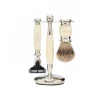 Zestaw do golenia Truefitt & Hill Edwardian Collection Mach 3 Ivory